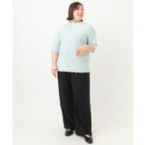 【大きいサイズ】センタープレスワイドパンツ | eur3 | 詳細画像35 