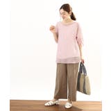 【大きいサイズ】センタープレスワイドパンツ | eur3 | 詳細画像6 