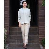 【大きいサイズ】さらさらストレッチストレートパンツ | eur3 | 詳細画像30 