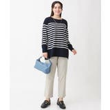 【大きいサイズ】さらさらストレッチストレートパンツ | eur3 | 詳細画像32 