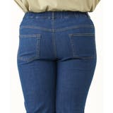 【大きいサイズ/接触冷感】カットレングスストレッチデニム | eur3 | 詳細画像10 