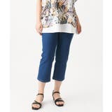 【大きいサイズ/接触冷感】カットレングスストレッチデニム | eur3 | 詳細画像2 