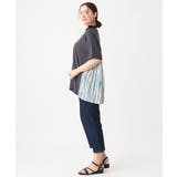 【大きいサイズ/接触冷感】カットレングスストレッチデニム | eur3 | 詳細画像22 