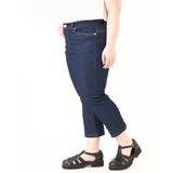 【大きいサイズ/接触冷感】カットレングスストレッチデニム | eur3 | 詳細画像24 