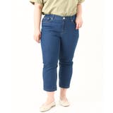 【大きいサイズ/接触冷感】カットレングスストレッチデニム | eur3 | 詳細画像7 