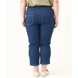 【大きいサイズ/接触冷感】カットレングスストレッチデニム | eur3 | 詳細画像9 