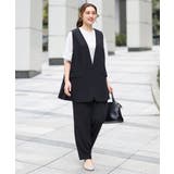 【大きいサイズ/接触冷感】カノコタックテーパードパンツ | eur3 | 詳細画像29 