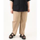 【大きいサイズ/接触冷感】ストレッチクロスコクーンパンツ | eur3 | 詳細画像13 