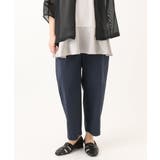 【大きいサイズ/接触冷感】ストレッチクロスコクーンパンツ | eur3 | 詳細画像4 