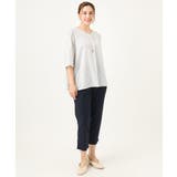 さらさらストレッチカットレングステーパードパンツ | eur3 | 詳細画像19 