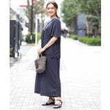 【大きいサイズ/セットアップ対応】接触冷感ジャージーワイドパンツ | eur3 | 詳細画像6 