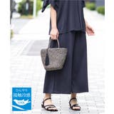 ダークグレー(93) | 【大きいサイズ/セットアップ対応】接触冷感ジャージーワイドパンツ | eur3