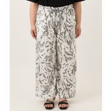 【大きいサイズ/a.v.v×eur3】リーフプリントパンツ | eur3 | 詳細画像11 