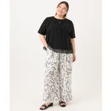 【大きいサイズ/a.v.v×eur3】リーフプリントパンツ | eur3 | 詳細画像19 