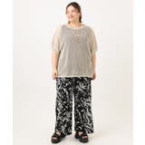 【大きいサイズ/a.v.v×eur3】リーフプリントパンツ | eur3 | 詳細画像28 