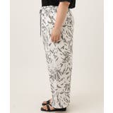 【大きいサイズ/a.v.v×eur3】リーフプリントパンツ | eur3 | 詳細画像9 