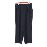 【大きいサイズ/機能素材】洗えるカノコセンタープレスパンツ | eur3 | 詳細画像21 