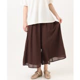 【大きいサイズ】シア―ワイドパンツ | eur3 | 詳細画像7 
