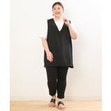 【大きいサイズ/接触冷感】サマーハイパーカットレングスパンツ | eur3 | 詳細画像29 