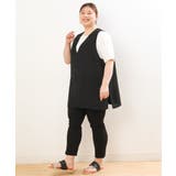 【大きいサイズ/接触冷感】サマーハイパーカットレングスパンツ | eur3 | 詳細画像30 