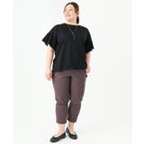 さらさらストレッチカットレングステーパードパンツ | eur3 | 詳細画像22