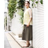 【大きいサイズ】レーヨン麻ワイドパンツ | eur3 | 詳細画像16 