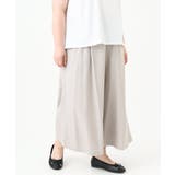 【大きいサイズ】レーヨン麻ワイドパンツ | eur3 | 詳細画像21 
