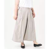 【大きいサイズ】レーヨン麻ワイドパンツ | eur3 | 詳細画像22 