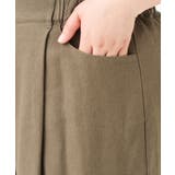 【大きいサイズ】レーヨン麻ワイドパンツ | eur3 | 詳細画像7 