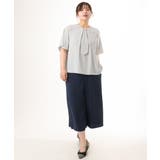 【大きいサイズ/接触冷感】クロップドワイドパンツ | eur3 | 詳細画像5 