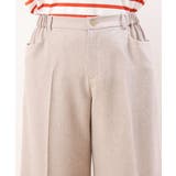 【大きいサイズ】リネンライクキュロットパンツ | eur3 | 詳細画像12 