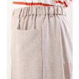 【大きいサイズ】リネンライクキュロットパンツ | eur3 | 詳細画像16 