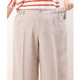 【大きいサイズ】リネンライクキュロットパンツ | eur3 | 詳細画像17 