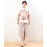 【大きいサイズ】リネンライクキュロットパンツ | eur3 | 詳細画像19 