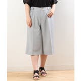 【大きいサイズ】リネンライクキュロットパンツ | eur3 | 詳細画像25 