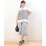 【大きいサイズ】リネンライクキュロットパンツ | eur3 | 詳細画像27 