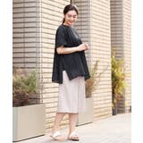 【大きいサイズ】リネンライクキュロットパンツ | eur3 | 詳細画像5 