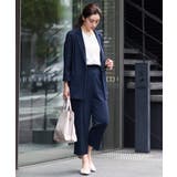 【大きいサイズ/11号サイズあり/接触冷感】洗えるカノコパンツ | eur3 | 詳細画像4 