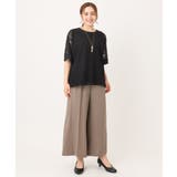 【大きいサイズ/接触冷感】カノコセンタープレスパンツ | eur3 | 詳細画像19 