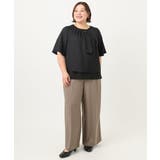 【大きいサイズ/接触冷感】カノコセンタープレスパンツ | eur3 | 詳細画像23 