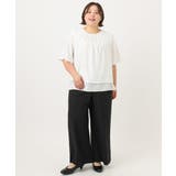 【大きいサイズ/接触冷感】カノコセンタープレスパンツ | eur3 | 詳細画像26 