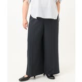 【大きいサイズ/接触冷感】カノコセンタープレスパンツ | eur3 | 詳細画像6 