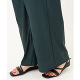 【大きいサイズ/接触冷感】ナイロンストレッチワイドパンツ | eur3 | 詳細画像13 