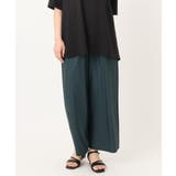 【大きいサイズ/接触冷感】ナイロンストレッチワイドパンツ | eur3 | 詳細画像2 