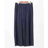 【大きいサイズ/接触冷感】ナイロンストレッチワイドパンツ | eur3 | 詳細画像29 