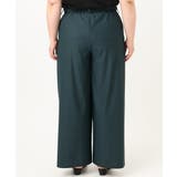 【大きいサイズ/接触冷感】ナイロンストレッチワイドパンツ | eur3 | 詳細画像9 