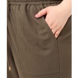 【大きいサイズ/接触冷感】カノコワイドパンツ | eur3 | 詳細画像12 