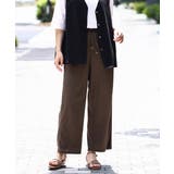 【大きいサイズ/接触冷感】カノコワイドパンツ | eur3 | 詳細画像2 