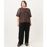 【大きいサイズ/接触冷感】カノコワイドパンツ | eur3 | 詳細画像24 