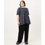 【大きいサイズ/接触冷感】カノコワイドパンツ | eur3 | 詳細画像25 